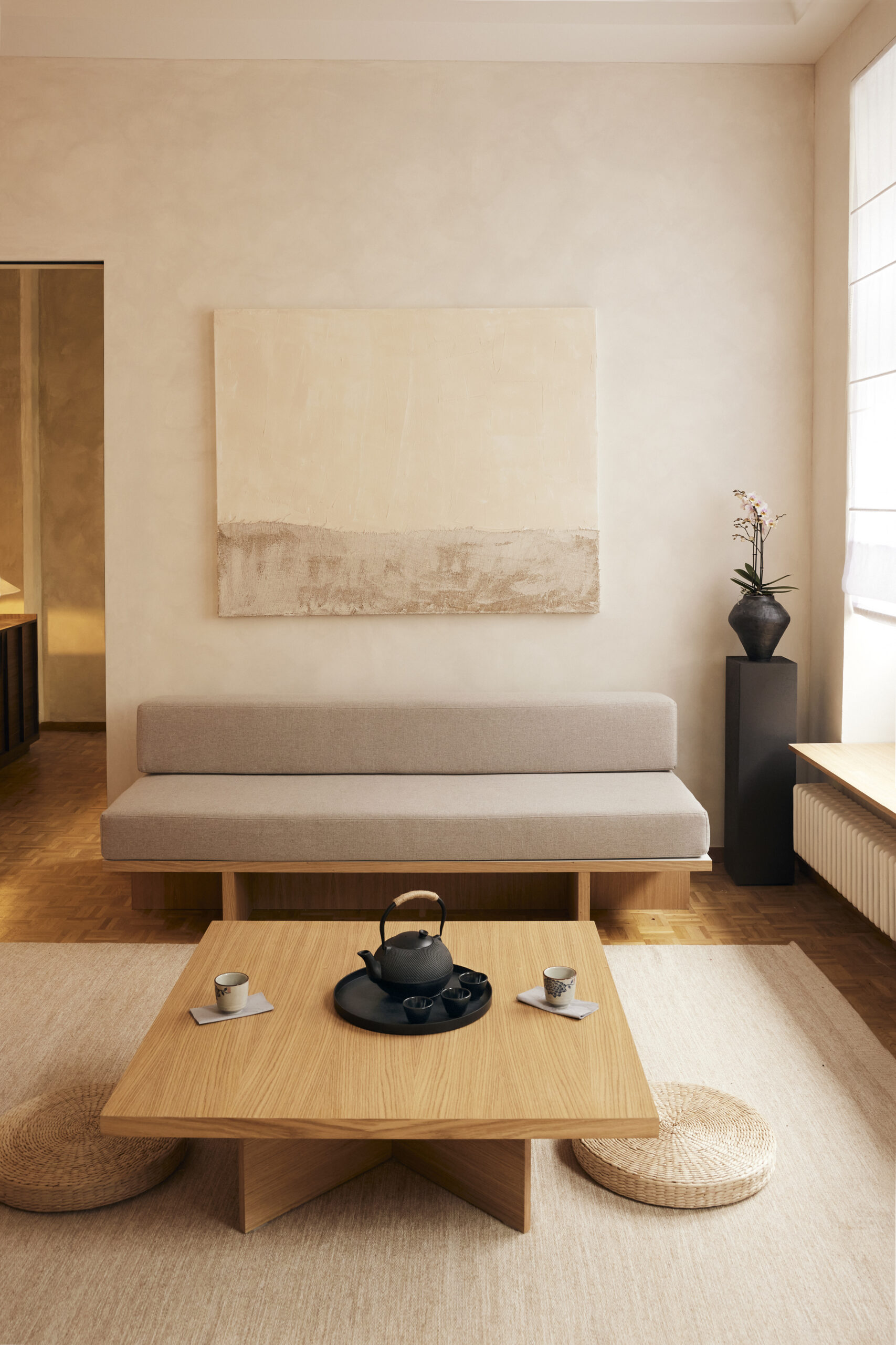 aoyama head spa tea room